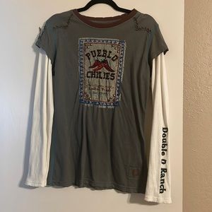 Double D long sleeve t-shirt